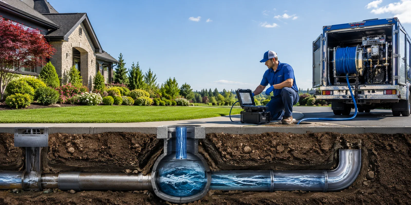 Drainage restoration information for Byesville, OH